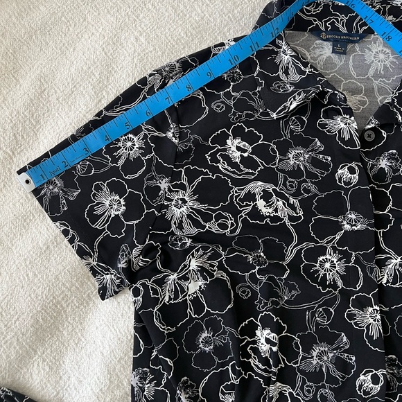 Brooks Brothers floral wrap dress - Picture 9 of 12